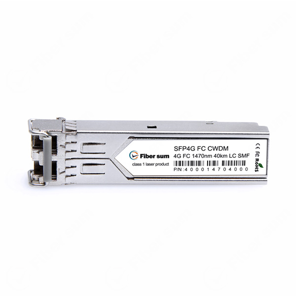 4Gbs Fibre Channel-CWDM 1470nm 40KM LC SMF DOM Transceiver Module